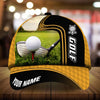 Joycorners Premium Cool Golf Club And Ball, Golf Hats For Golf Lovers Multicolored Personalized 3D Design All Over Printed