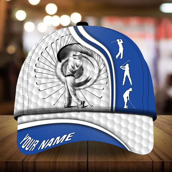 Joycorners Premium Cool Golf Man, Golf Hats For Golf Lovers Multicolored Personalized 3D Design All Over Printed