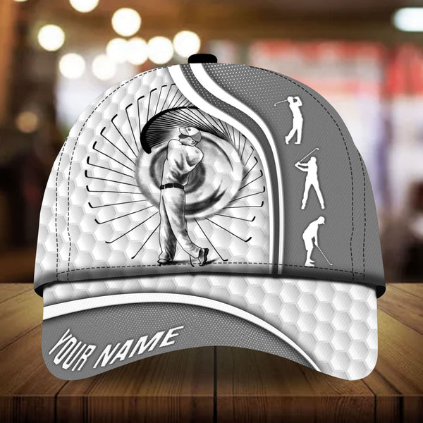 Joycorners Premium Cool Golf Man, Golf Hats For Golf Lovers Multicolored Personalized 3D Design All Over Printed