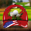 Joycorners Premium Unique Golf Club And Ball, Golf Hats For Golf Lovers Personalized 3D Design All Over Printed