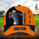 Joycorners Premium Unique Cool Golfer, Golf Hats For Golf Lovers Multicolored Personalized 3D Design All Over Printed