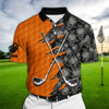 Joycorners The Best Skull Golf Polo Shirts Multicolored Personalized 3D Design All Over Printed