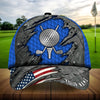 Joycorners Cool American Metal Golf Lovers Golf Hats Multicolored Personalized 3D Design All Over Printed