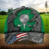 Joycorners Cool American Metal Golf Lovers Golf Hats Multicolored Personalized 3D Design All Over Printed