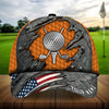 Joycorners Cool American Metal Golf Lovers Golf Hats Multicolored Personalized 3D Design All Over Printed