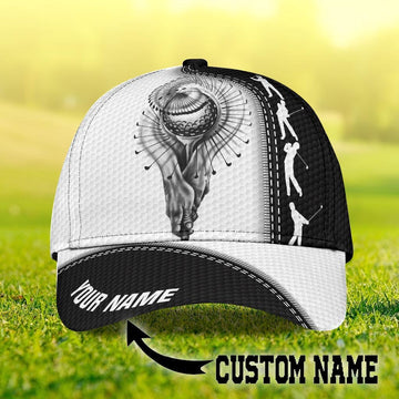 Joycorners Golf Lovers 3 Customized Name Classic Cap