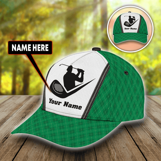 Joycorners Golf D Customized Name Classic Cap