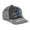 Joycorners Personalized Name Grey Trucker Classic Cap