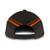 Joycorners Personalized Name Orange 03 Trucker Classic Cap