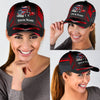 Joycorners Personalized Name Red 04 Trucker Classic Cap
