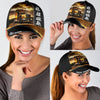 Joycorners Personalized Name Sunset Background Trucker Classic Cap