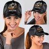 Joycorners Personalized Name Black 04 Trucker Classic Cap