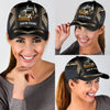 Joycorners Personalized Name Yellow Trucker Classic Cap