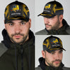 Joycorners Personalized Name Yellow 02 Trucker Classic Cap