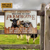 Joycorners Customized Name Welcome To Our Farm House Metal Sign