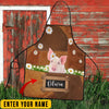 Joycorners Personalized Name Pig All Over Printed 3D Apron