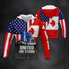 Joycorners Custom Name United We Stand U.S and Canada All Over Printed 3D Shirts
