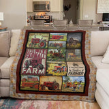 Joycorners Tractor Farm 12 Blanket Collection