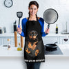 Joycorners Rottweiler In The Pocket Black All Over Printed 3D Apron