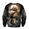 Joycorners Tattoo Skull Dragon Lover All Over Printed Shirts