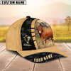 Joycorners Custom Name Senepol Cattle Farmhouse Field Cap TT21