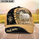 Joycorners Custom Name Sheep Cattle Farmhouse Field Cap TT11