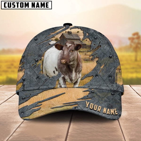 Joycorners Shorthorn Customized Name Cap