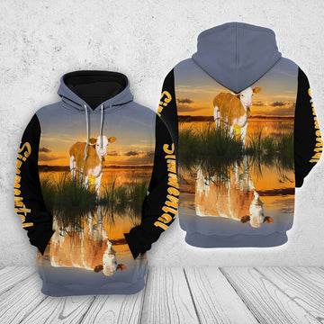 Joycorners Simmental In The Sunset Shirts