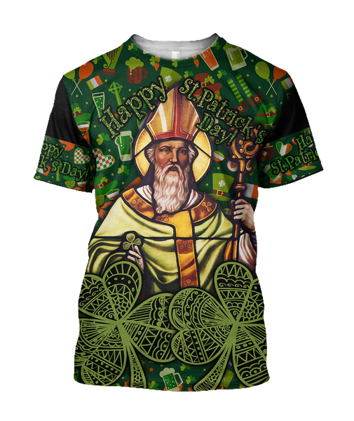 Customize Name Happy Patrick's Day Shirt For Men And Women