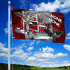 Joycorners Truck. Freedom Convoy 2022. Truckers For Freedom. Mandate Freedom Canada Bird Honk Honk Grommet Flag 3D All Over Printed