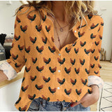 Joycorners Maran Chicken Pattern Casual Shirt