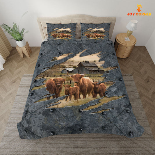 Joycorners Highland On The Farm Bedding Set