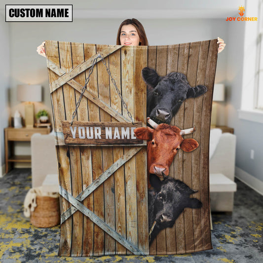 Joycorners Personalized Name Dexter Barn Blanket