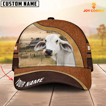 Joycorners Brahman Happy Face Customized Name Cap