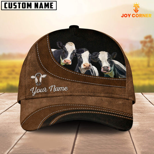 Joycorners Holstein Happiness Customized Name Cap
