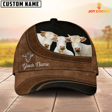 Joycorners Charolais Happiness Customized Name Cap