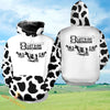 Joycorners Dairy Cow Shirt Let's Go Brandin 3D All Over Printed