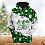 Gnomes St Patrick's Day 3D Hoodie and Legging
