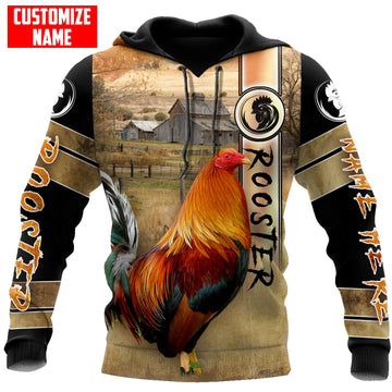 Joycorners Personalized Rooster D 3D Design All Over Printed