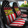 Joycorners We Were The Best America Had Vietnam Veteran U.S Flag Car Seat Cover Set (2Pcs)