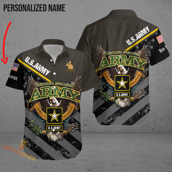 Joycorners Personalized Name ARMY VETERAN, ALL GAVE SOME - SOME GAVE ALL 3D All Over Printed Clothes