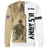 Joycorners Personalized Name ARMY VETERAN - LIMITED COLLECTION 3D All Over Printed Clothes