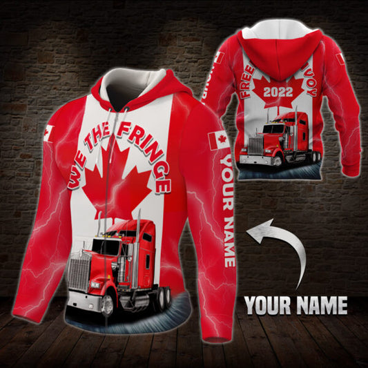 Joycorners Custom Name We The Fringe Truck 2022 Canada All Over Printed 3D Shirts