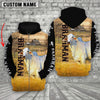 Joycorners Personalized Name Brahman Cattle On The Farm 3D Shirt