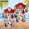 Joycorners Cattle Custom Name And Farm Name Hawaiian Shirts