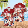 Joycorners Cattle Custom Name And Farm Name Hawaiian Shirts