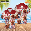 Joycorners Cattle Custom Name And Farm Name Hawaiian Shirts