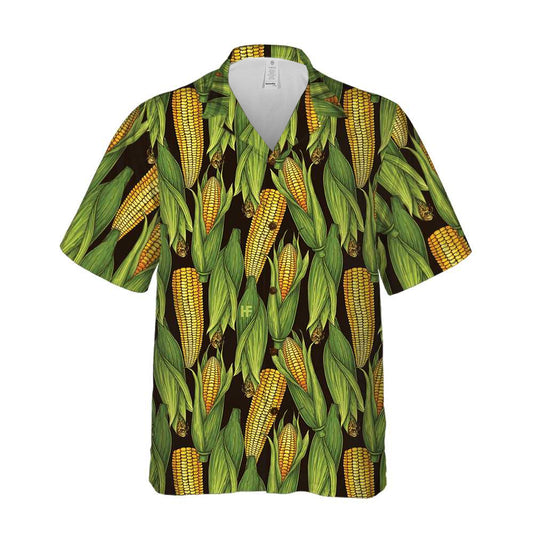 Joycorners Natural Corn Cobs All Over Printed 3D Hawaiian Shirt