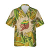 Joycorners Sloth Corn All Over Printed 3D Hawaiian Shirt