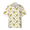 Joycorners Corns And Leaves All Over Printed 3D Hawaiian Shirt